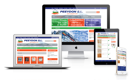 Creación y diseño de Catálogo on-line para la empresa PEEYDON.com