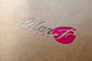 Diseño de logotipo Pilar F events