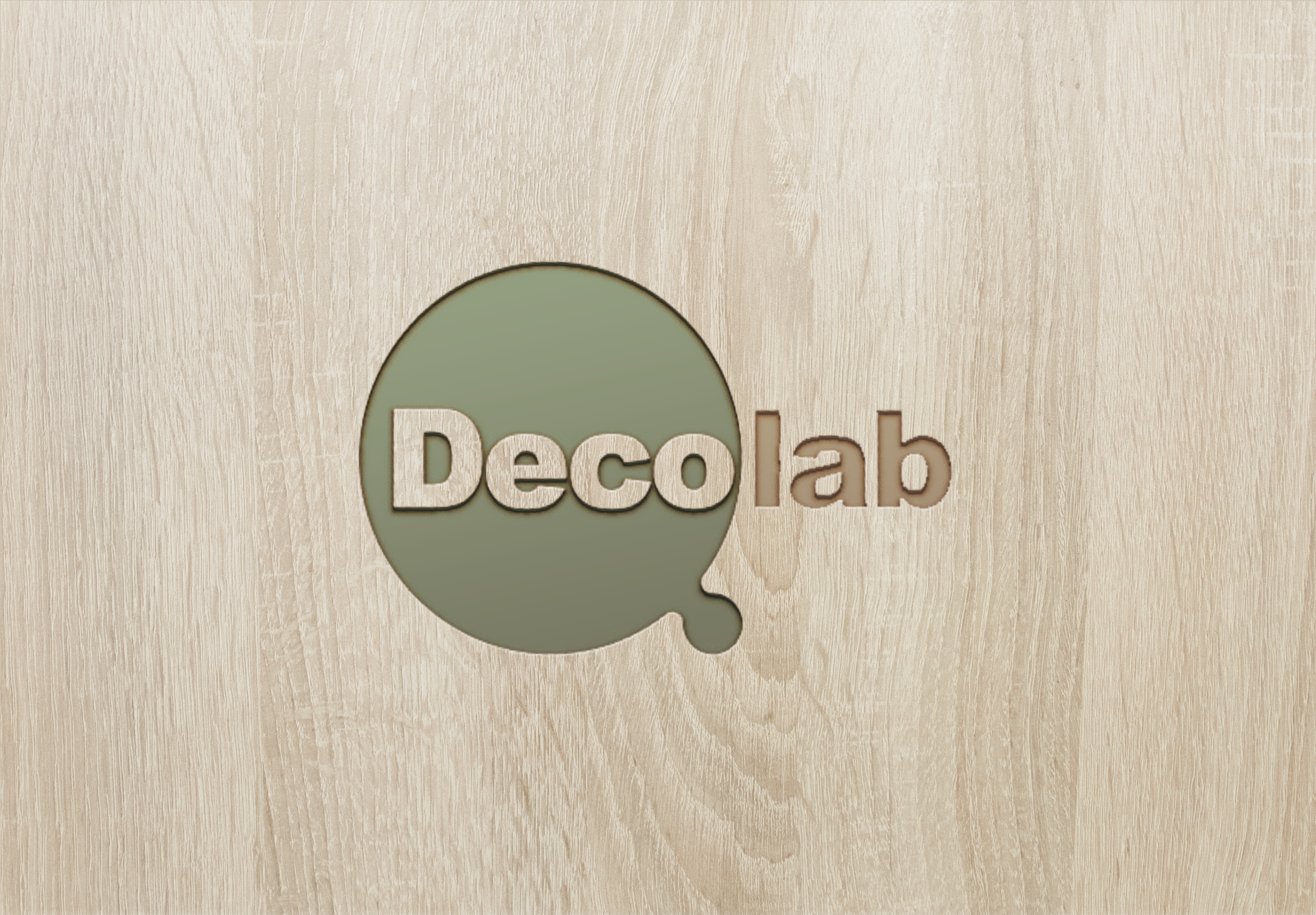 Diseño de Logotipo Deco lab