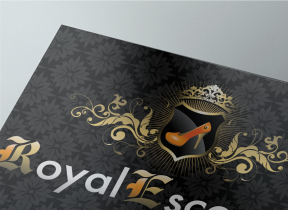 Diseño de logotipo Royal Escorts